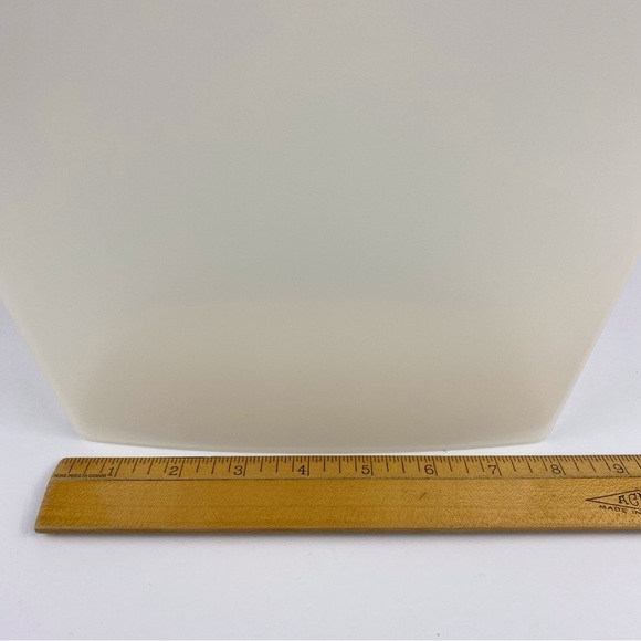 Tupperware Vintage Cereal Keeper 1588-6 Pink Lid Square Flip Top Cannister - Picture 6 of 6